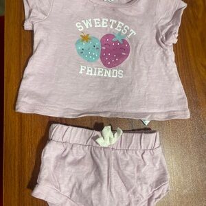 Sweetest Friends Kids Matching Set - Pink